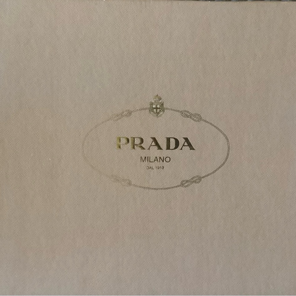 Prada Beige Luxury Dust Bag